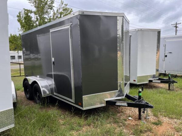 2024 NationCraft Trailers 6x12 7k White Cargo / Enclosed Trailer - Image 5