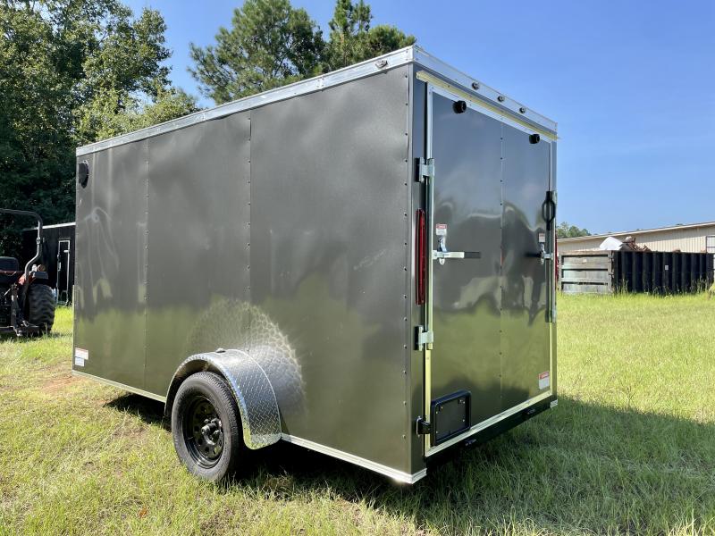 2024 PowerLine Cargo 6×12 Single Axle Cargo / Enclosed Trailer - Image 3
