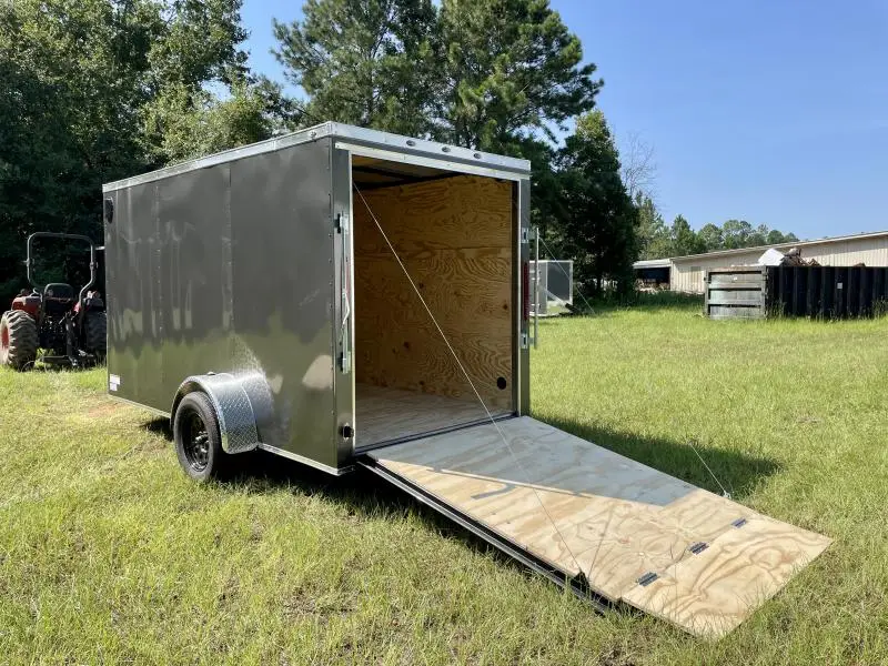 2024 PowerLine Cargo 6×12 Single Axle Cargo / Enclosed Trailer