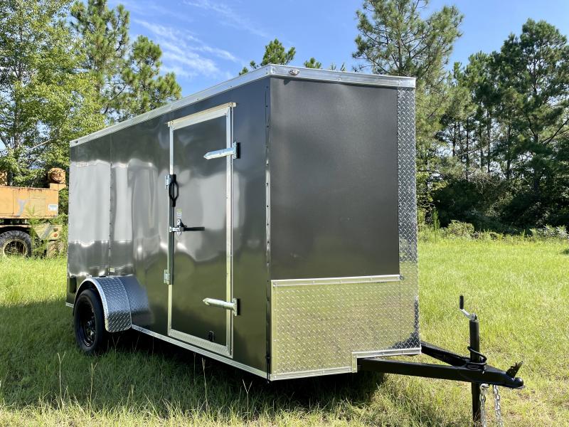 2024 PowerLine Cargo 6×12 Single Axle Cargo / Enclosed Trailer - Image 7