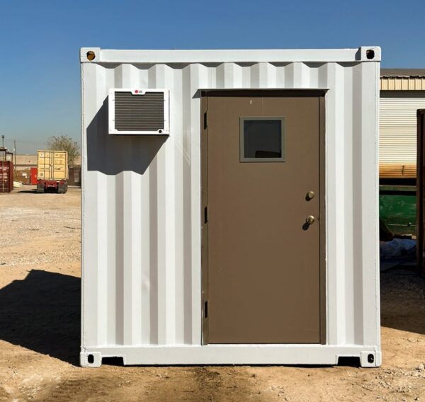 10FT Office Container With a Man-Door and A/C