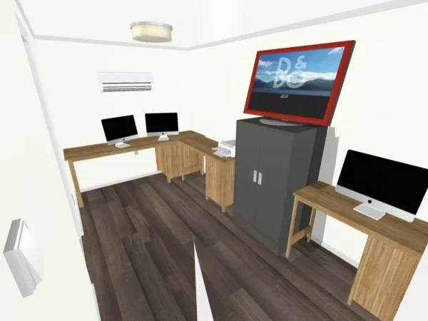 20x8 Mobile Office Trailer – 160 Sqft with Bath & Living Quarters - Image 7