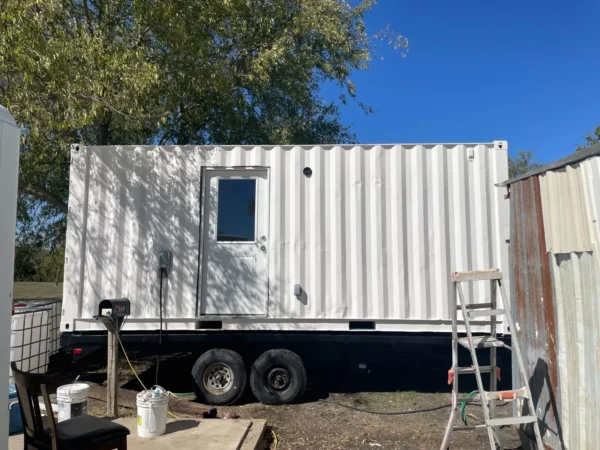 20x8 Mobile Office Trailer – 160 Sqft with Bath & Living Quarters