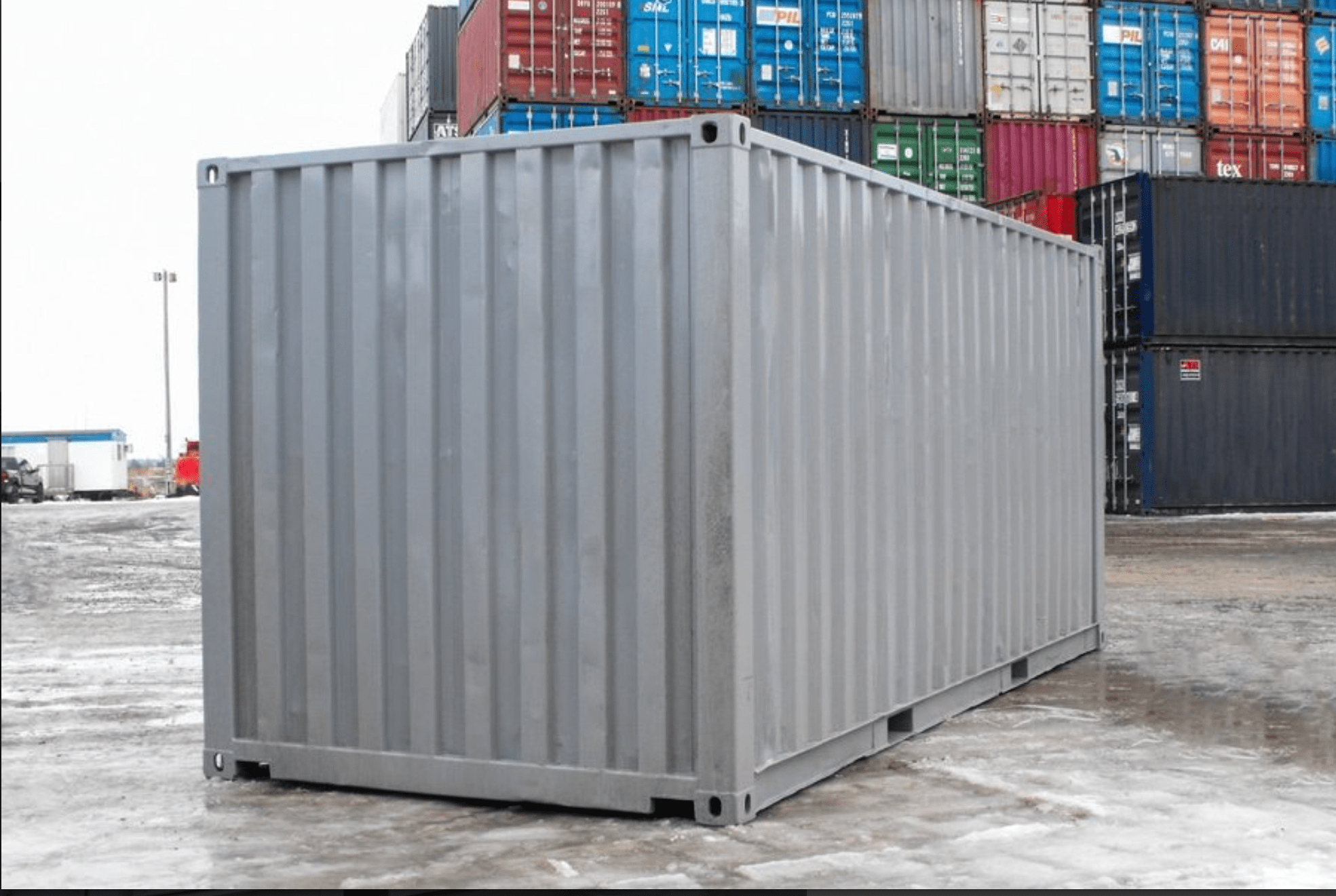 20 FT Roll Up Door Shipping Container - Image 2