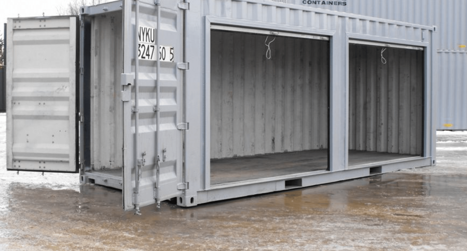 20 FT Roll Up Door Shipping Container
