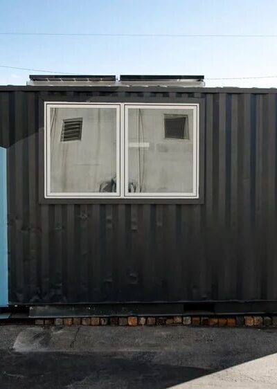20x8ft Shipping Container Office | Portable Anti-Vandal Building