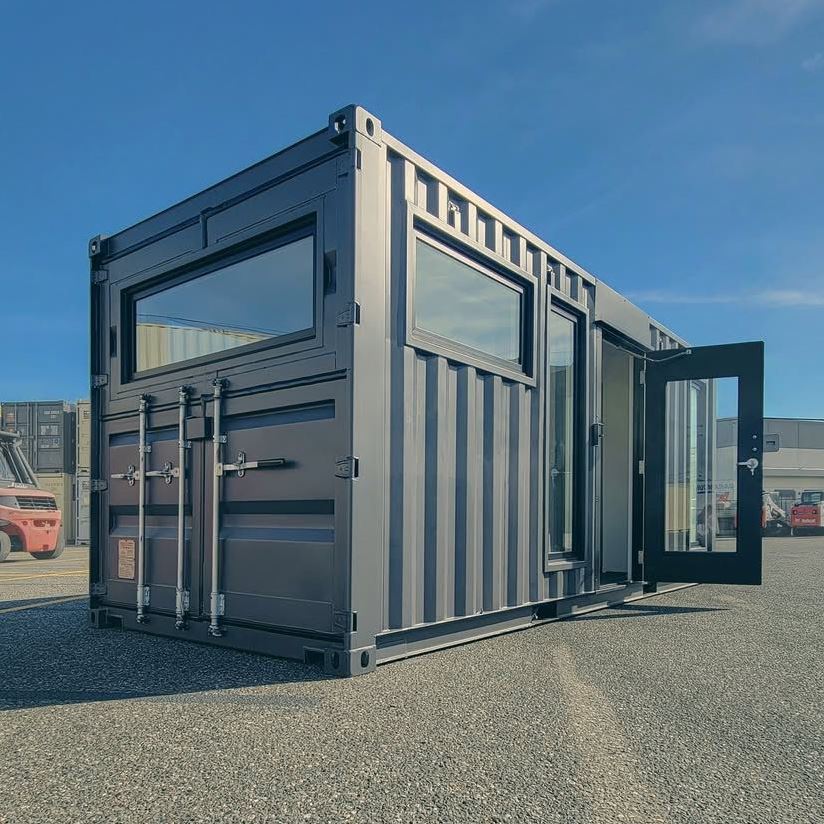20 FT High Cube Custom Office Shipping Container - Image 5