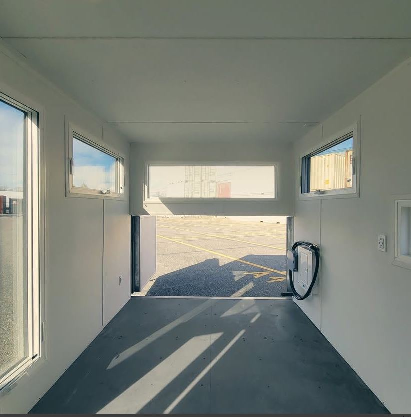 20 FT High Cube Custom Office Shipping Container - Image 4